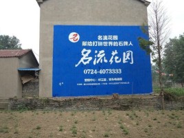 米脂农村墙体广告的长尾效应