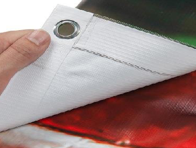 米脂喷绘和刀刮布的工艺区别。