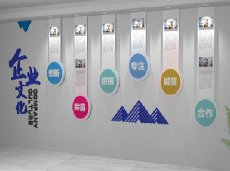 米脂企业文化墙需要传递什么办公文化？