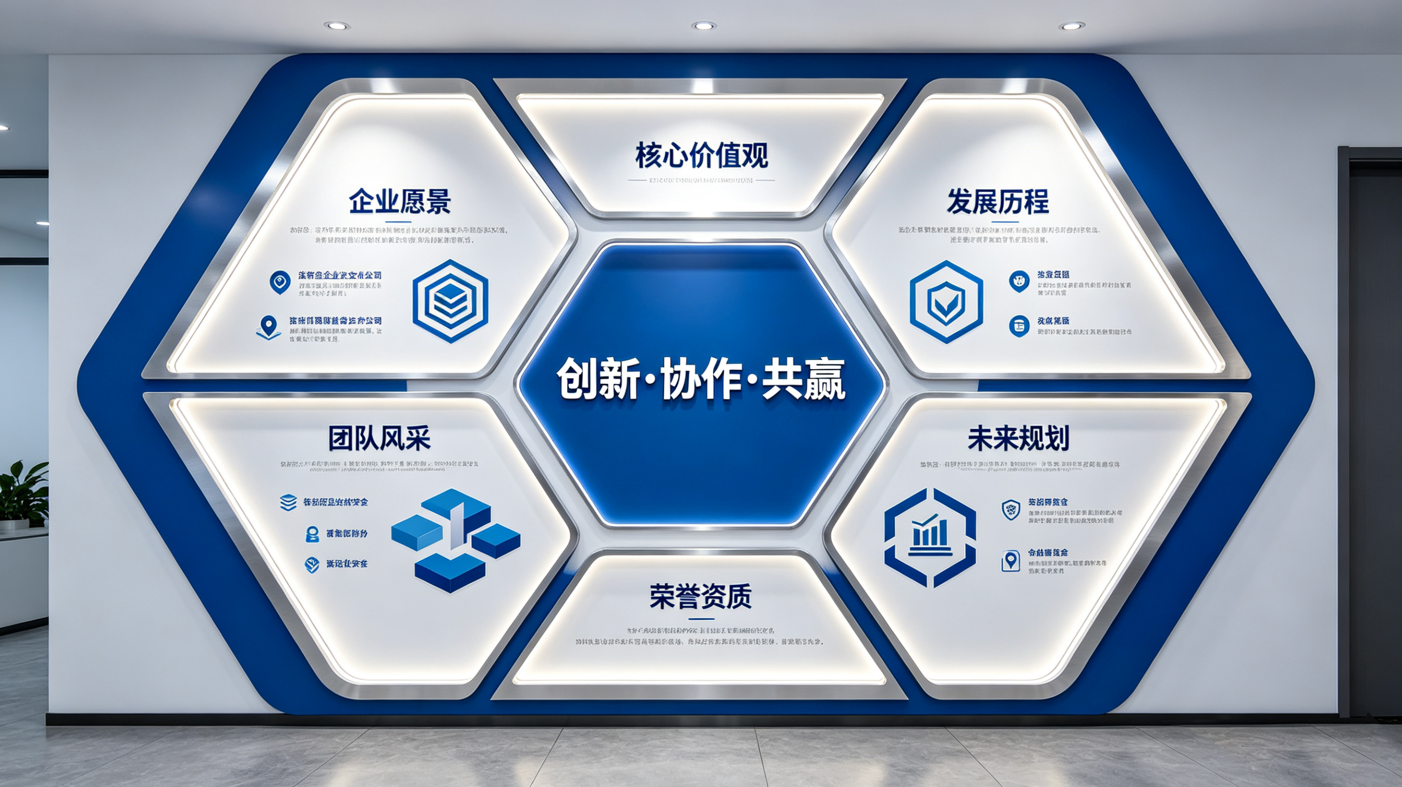 米脂企业文化墙六边形避坑指南（新手常犯5个错误）